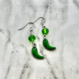 Green Chile Charm Earrings