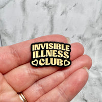 Invisible Illness Club Pin