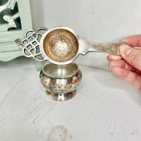 Vintage Silver Tea Strainer