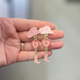 Dolly Pink Earrings