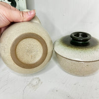 Vintage Heath Ceramics Set of 2 Covered Bowls