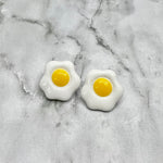 Egg Yolk Stud Earrings