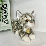 Miyoni Aurora Tota Grey Cat Plush