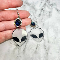 Fancy Alien Earrings