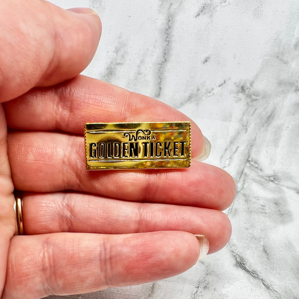 I’ve Got A Golden Ticket Pin