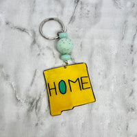 New Mexico Home Keychain