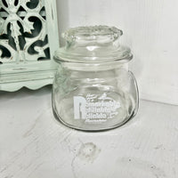 Glass Office Supply Candy Jar