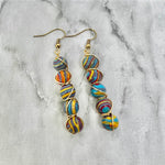 Primary Color Wrap Earrings