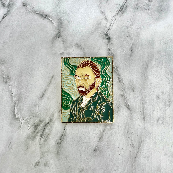 Vincent Van Gogh Portrait Pin