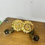 Joan Rivers Sun Flower Clip On Earrings
