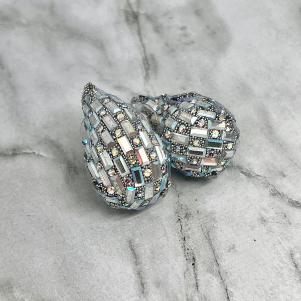 Crystal Mirror Earrings