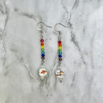 Rainbow Bar Earrings