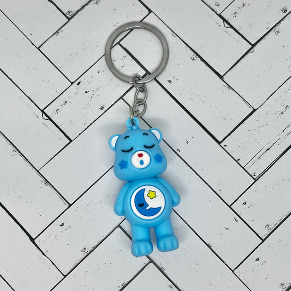 Sleepy Bear Keychain