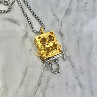SpongeBob Skeleton Necklace