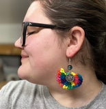 Rainbow Weave Earrings